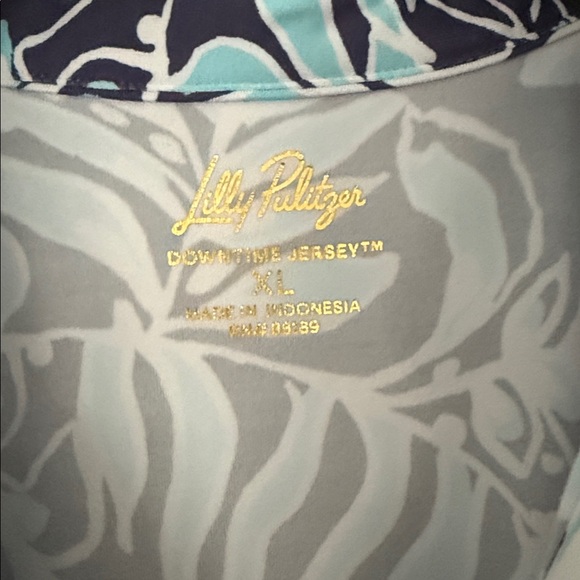 Lilly Pulitzer Dune Dress in Sapphire Pool Summer Shorelines - Picture 4 of 9